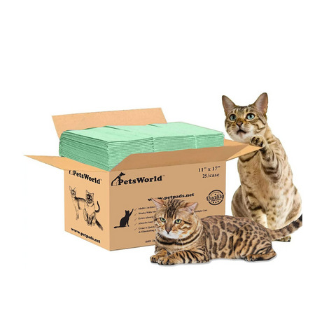 PetsWorld Multi Cat Pad Breeze Compatible Refills_25 Count / Unscented