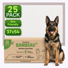 Bambeau™ 3XL (37x54 inch) Premium Bamboo-Based Pads Eco Conscious Dog Pads
