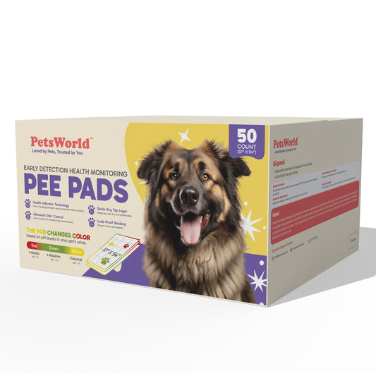 PetsWorld NEW 37x54 Inch Health Monitoring Dog Pee Pads