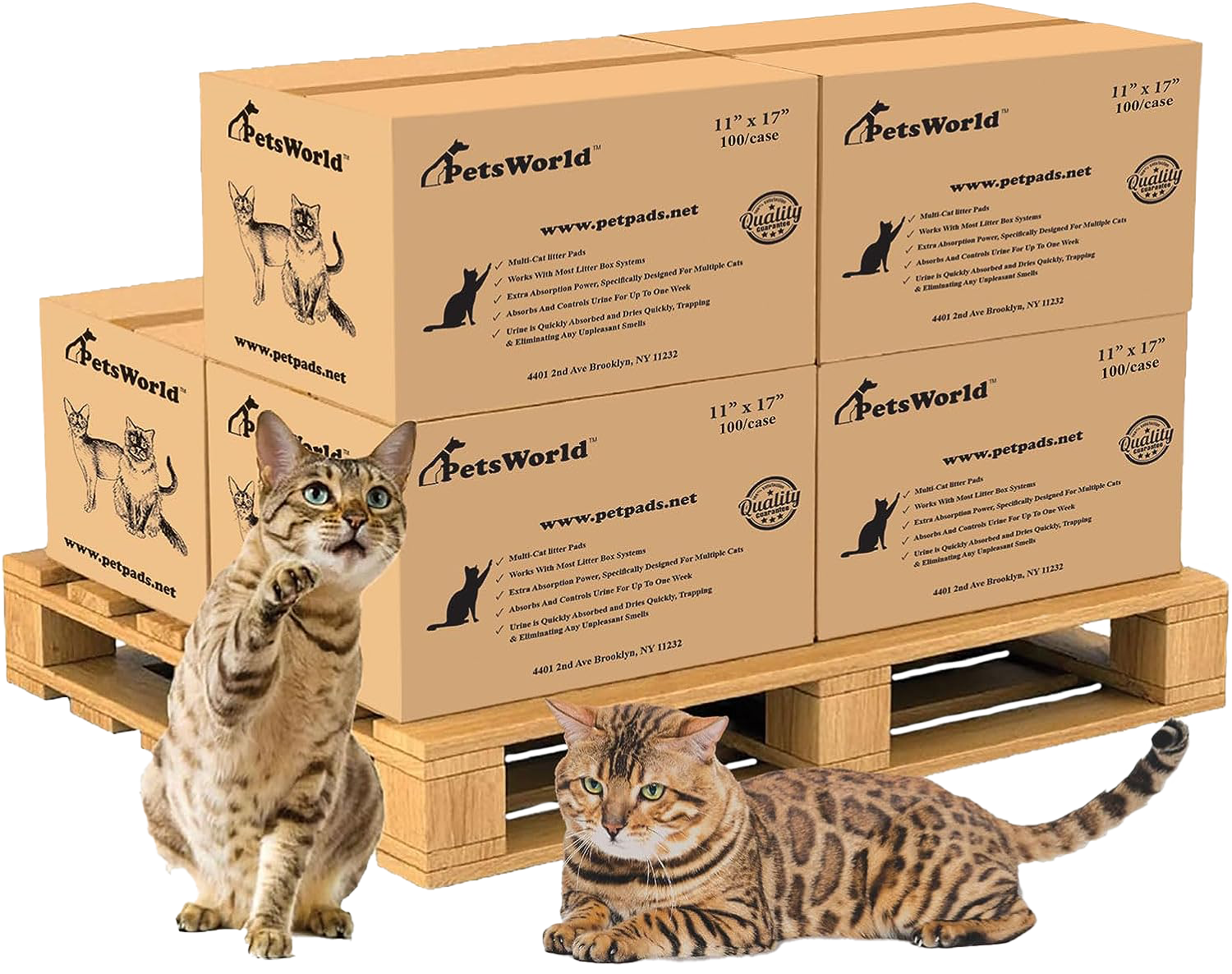 Wholesale Multi Cat Litter Pads Breeze Compatible Refills