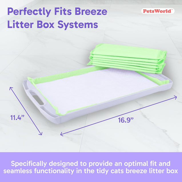 PetsWorld Multi Cat Pad Breeze Compatible Refills_