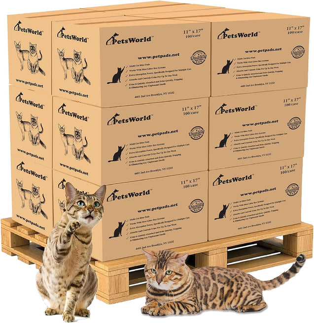 Wholesale Multi Cat Litter Pads Breeze Compatible Refills