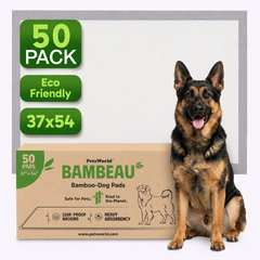 Bambeau™ 3XL (37x54 inch) Premium Bamboo-Based Pads Eco Conscious Dog Pads