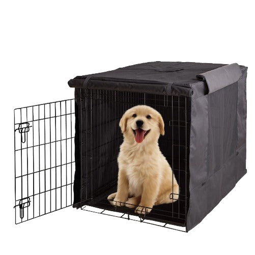 Dog Crate Cover, Polyester, /Universal Fit for Wire Dog Crate_