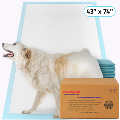 Mega (43x74 inch) Dog Training & Potty Pads