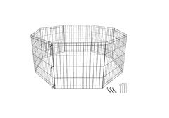 Indoor/Outdoor Foldable Metal Dog Exercise Pen/Pet Playpen