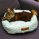 Plush Round Donut Bed 4