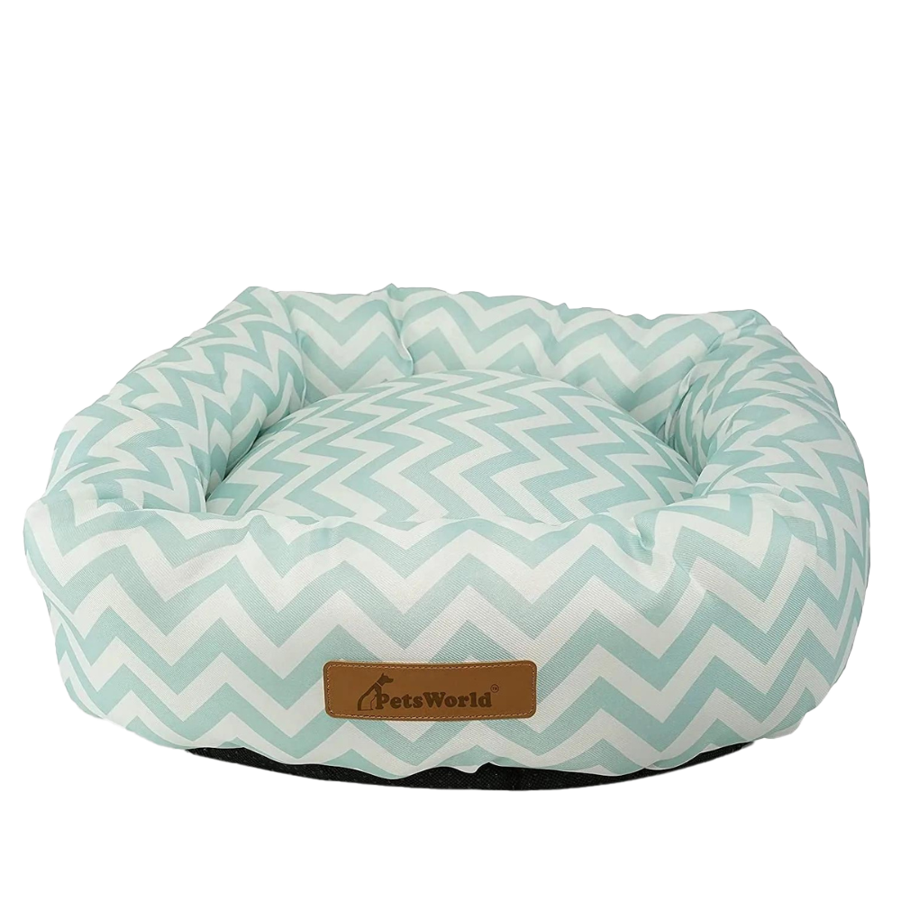 Plush Round Donut Bed 1