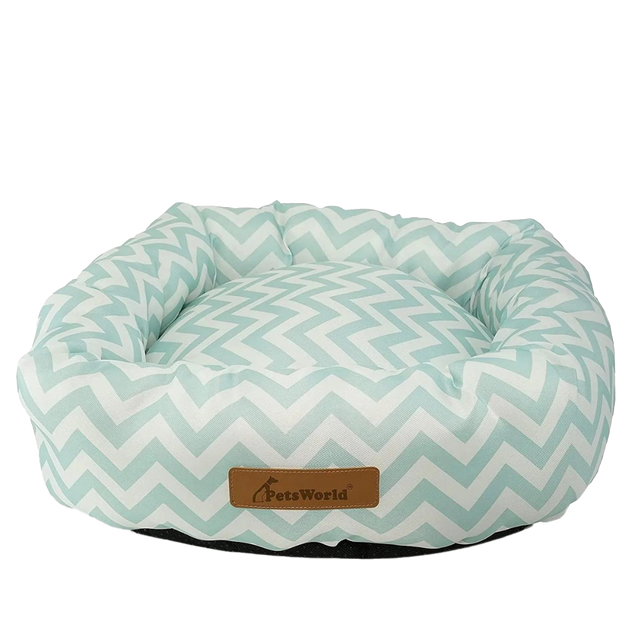 Plush Round Donut Bed 1