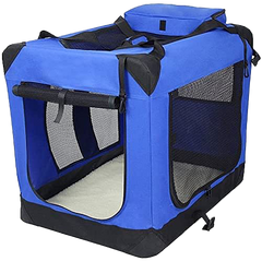 PetsWorld Soft-Sided Mesh Pet Travel Carrier. Suitable for Indoors & Outdoors