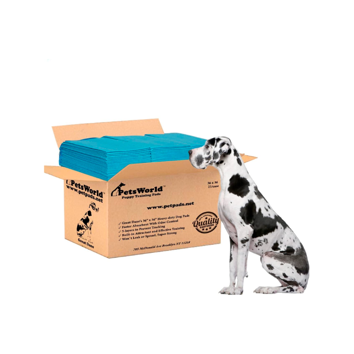 PetsWorld Gigantic (36x36 inch) Dog Training & Potty Pads