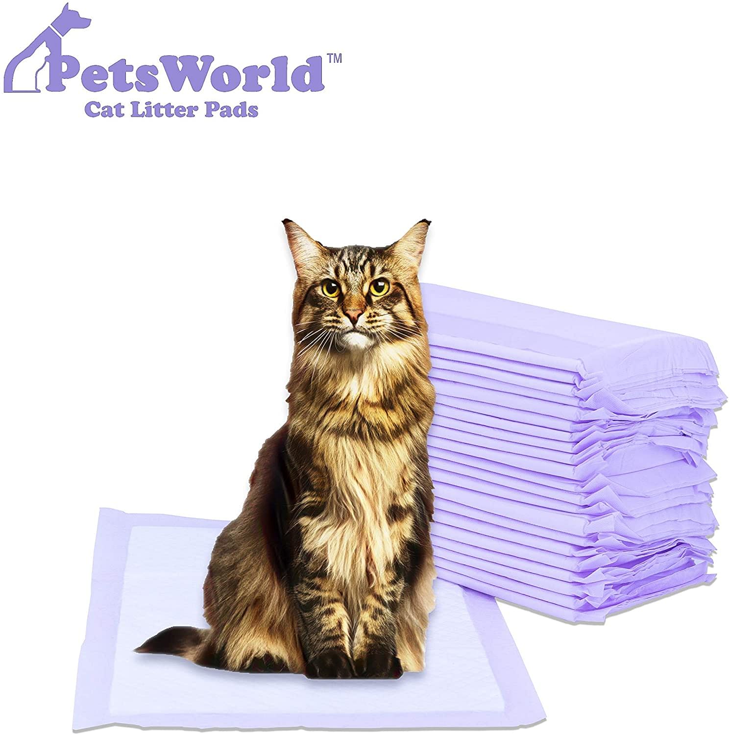 Wholesale Maine Coon Cat Litter Pads 16.9x11.4 inch Breeze Compatible Refills_